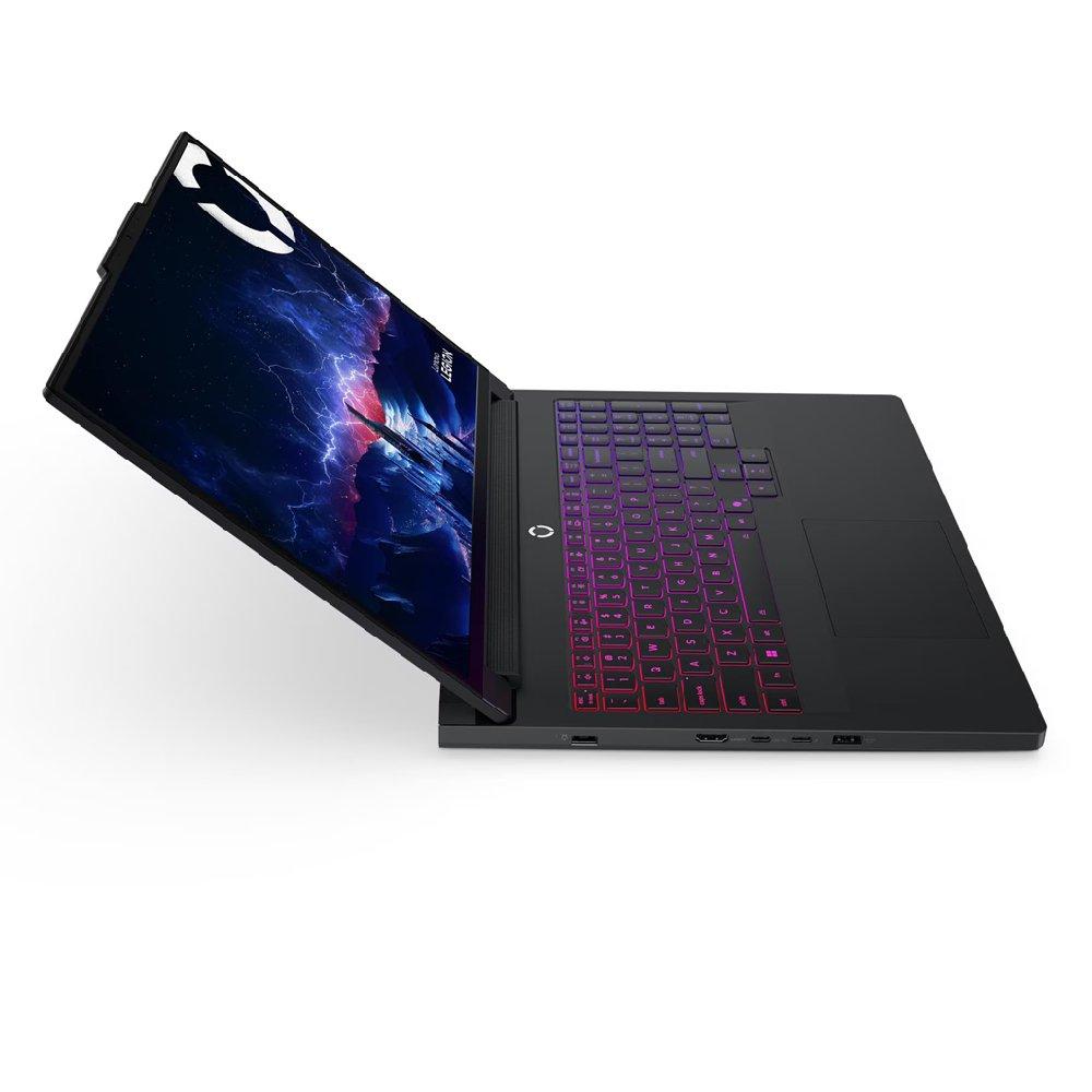 Lenovo Legion Pro 7 Gaming Laptop, Intel Core Ultra 9, 16", 64GB RAM, 2TB SSD, NVIDIA GeForce RTX 5080, Windows 11 Home, 83F5001SAX - Eclipse Black.