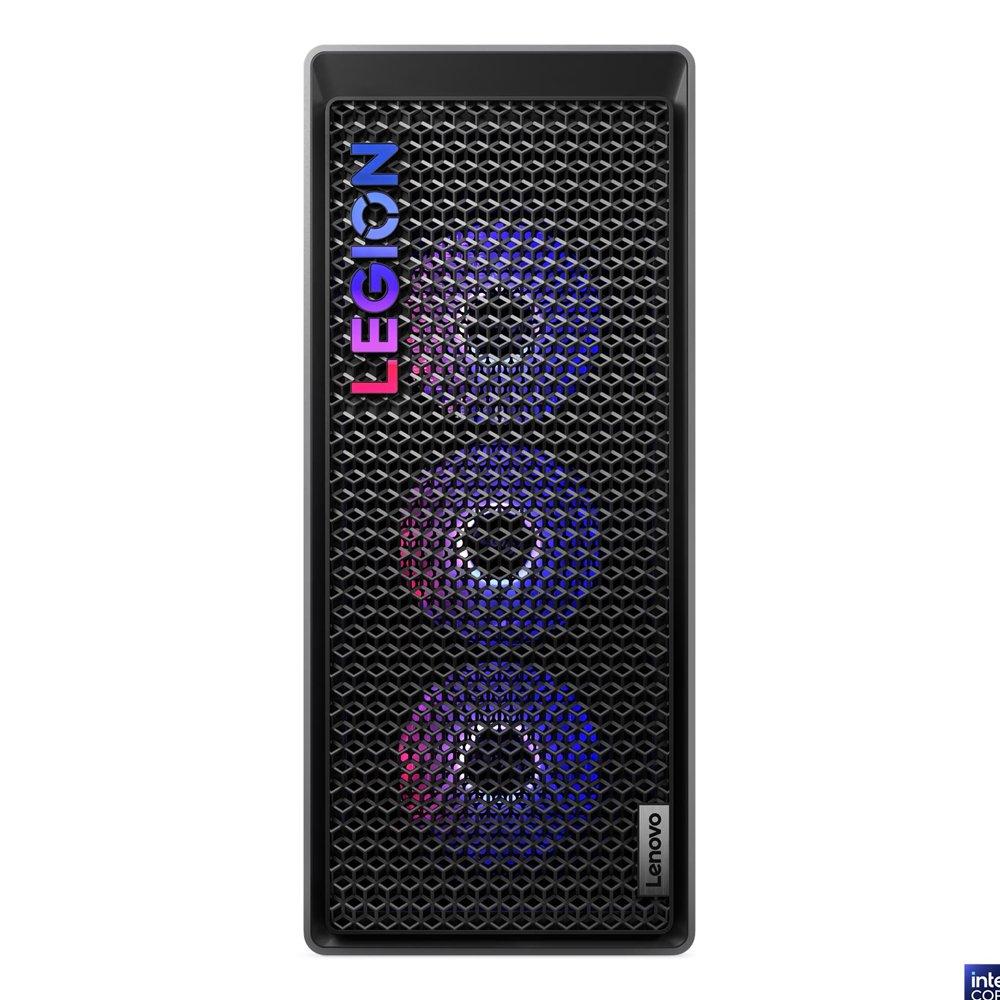 جهاز ليجون تي7 للألعاب من لينوفو، معالج انتل كور الترا 9، رام 64 جيجابايت، سعة 2 تيرابايت اس اس دي، نفيديا جي فورس ار تي اكس 5080، ويندوز 11 هوم، 90Y60026EV - رمادي 