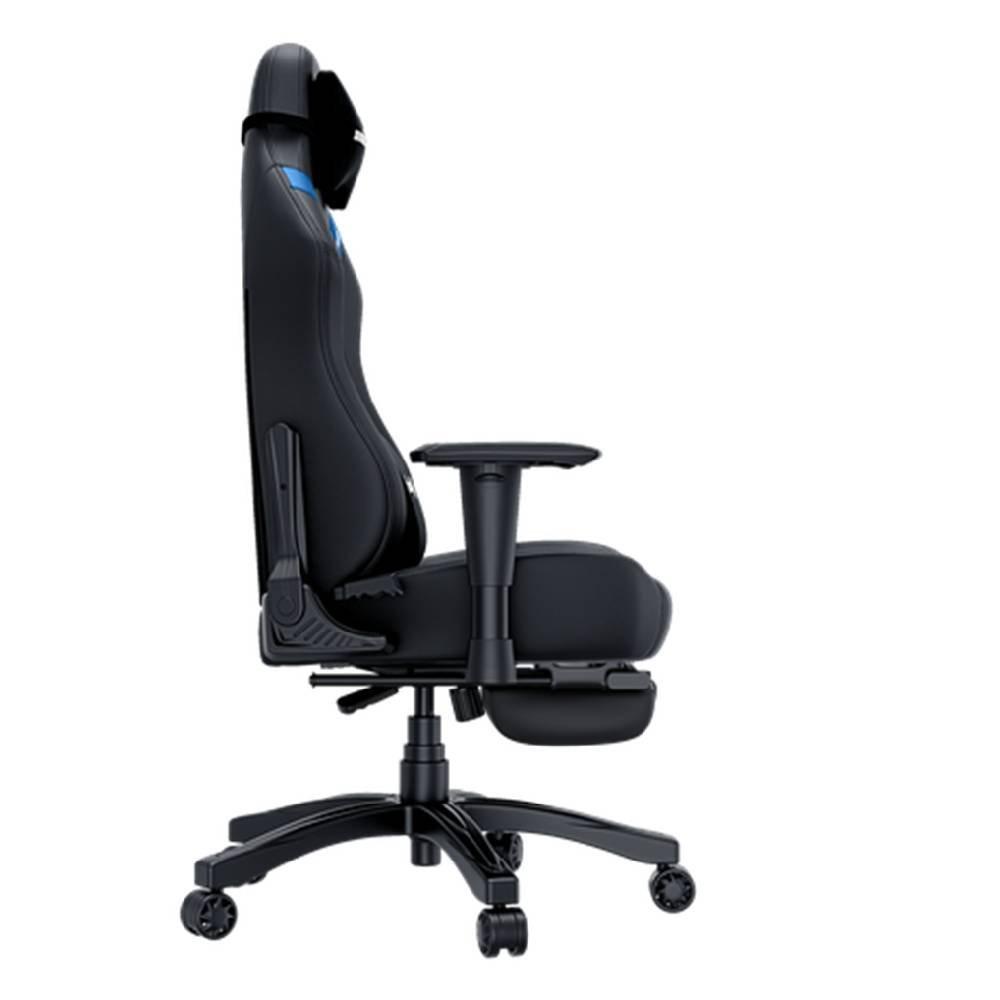Andaseat Luna Pro Series Gaming Chair with Footrest, AD18T-44-BS-PV - Black/Blue