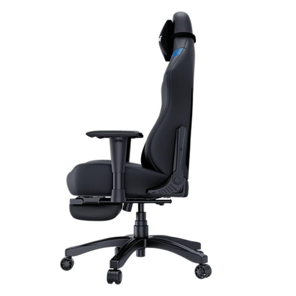 Andaseat Luna Pro Series Gaming Chair with Footrest, AD18T-44-BS-PV - Black/Blue