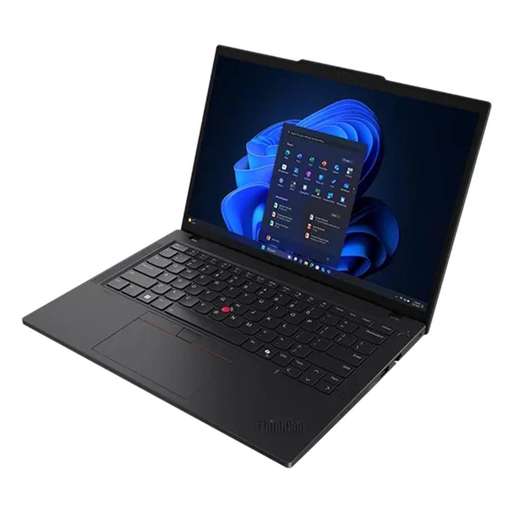 Lenovo ThinkPad T14 Laptop, 14", Intel Core Ultra 7, 16GB RAM, 512GB SSD, Integrated Intel Graphics, Windows 11 Pro, 21QC001BGR - Black 