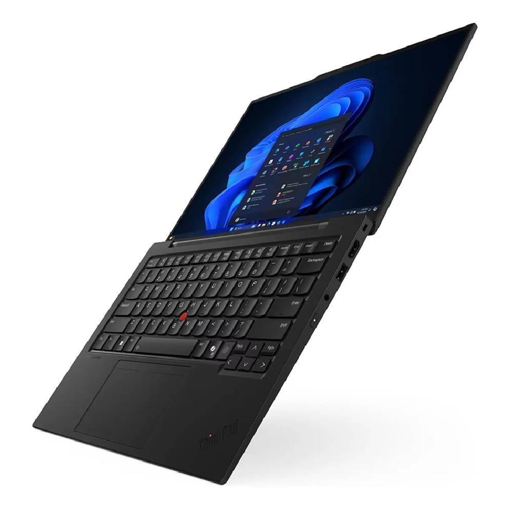 Lenovo ThinkPad X1 Carbon Laptop, Intel Core Ultra 7, 14", 64GB, 1TB SSD, Integrated Intel Graphics, Windows 11 Pro, 21NX000RGR - Black 