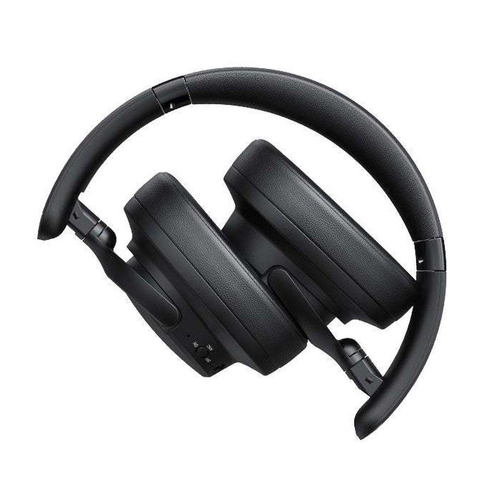 Havit Wireless Bluetooth Headphones, Active Noise Cancelling, Bluetooth 5.3, 40mm Drivers, 35H Battery Life, H652BT – Black