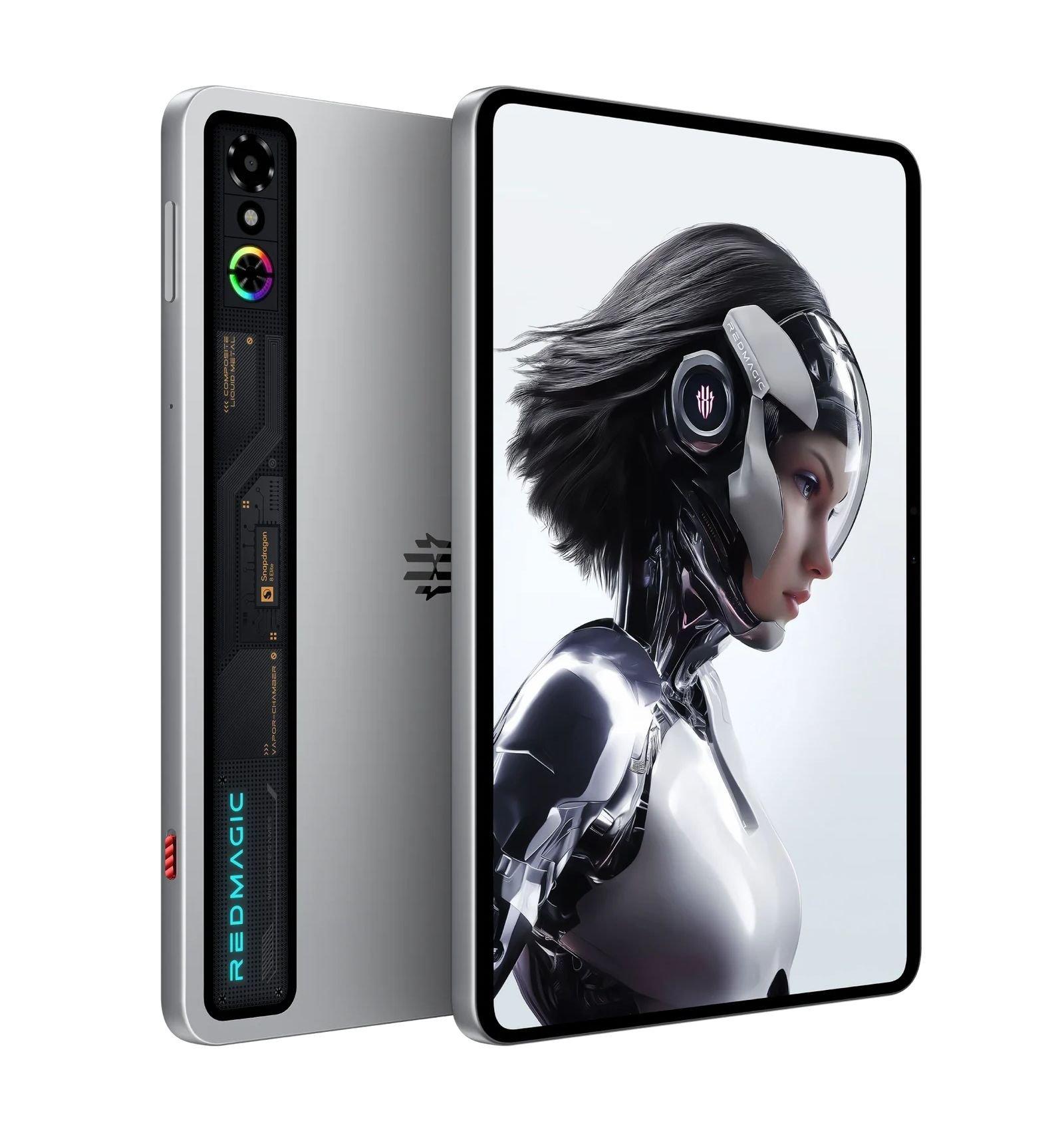 REDMAGIC Astra Gaming Tablet, Qualcomm Snapdragon 8 Elite, 12 GB, 256 GB, OLED 9.06 inch, NP05J-256 - STARFROST