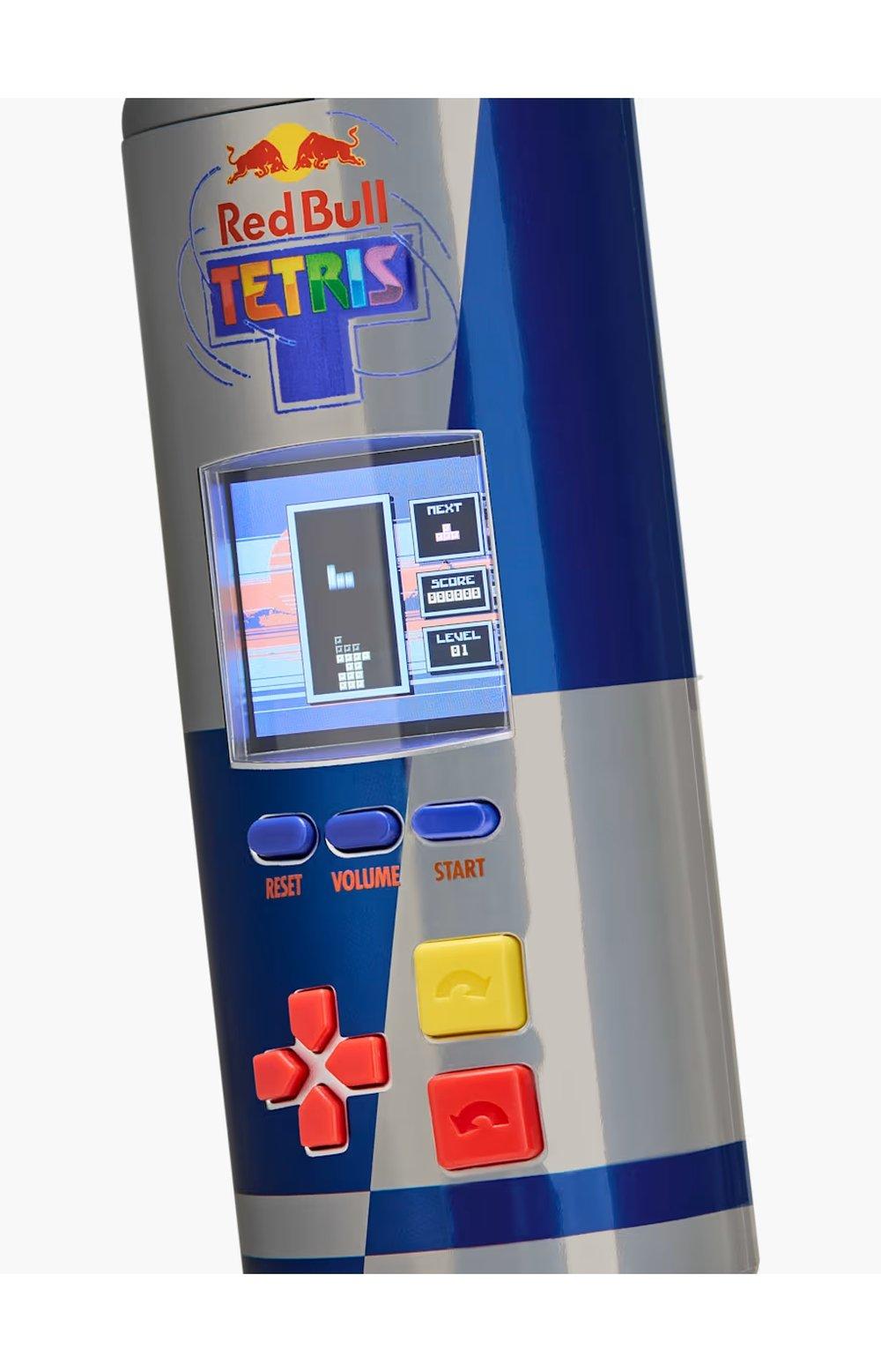 جهاز ألعاب محمول ريد بول تيتريس كان جيم، إصدار محدود بتعاون ريد بول × تيتريس، شاشة ملونة 1.55 بوصة، TETRIS-CAN-GAME – متعدد الألوان