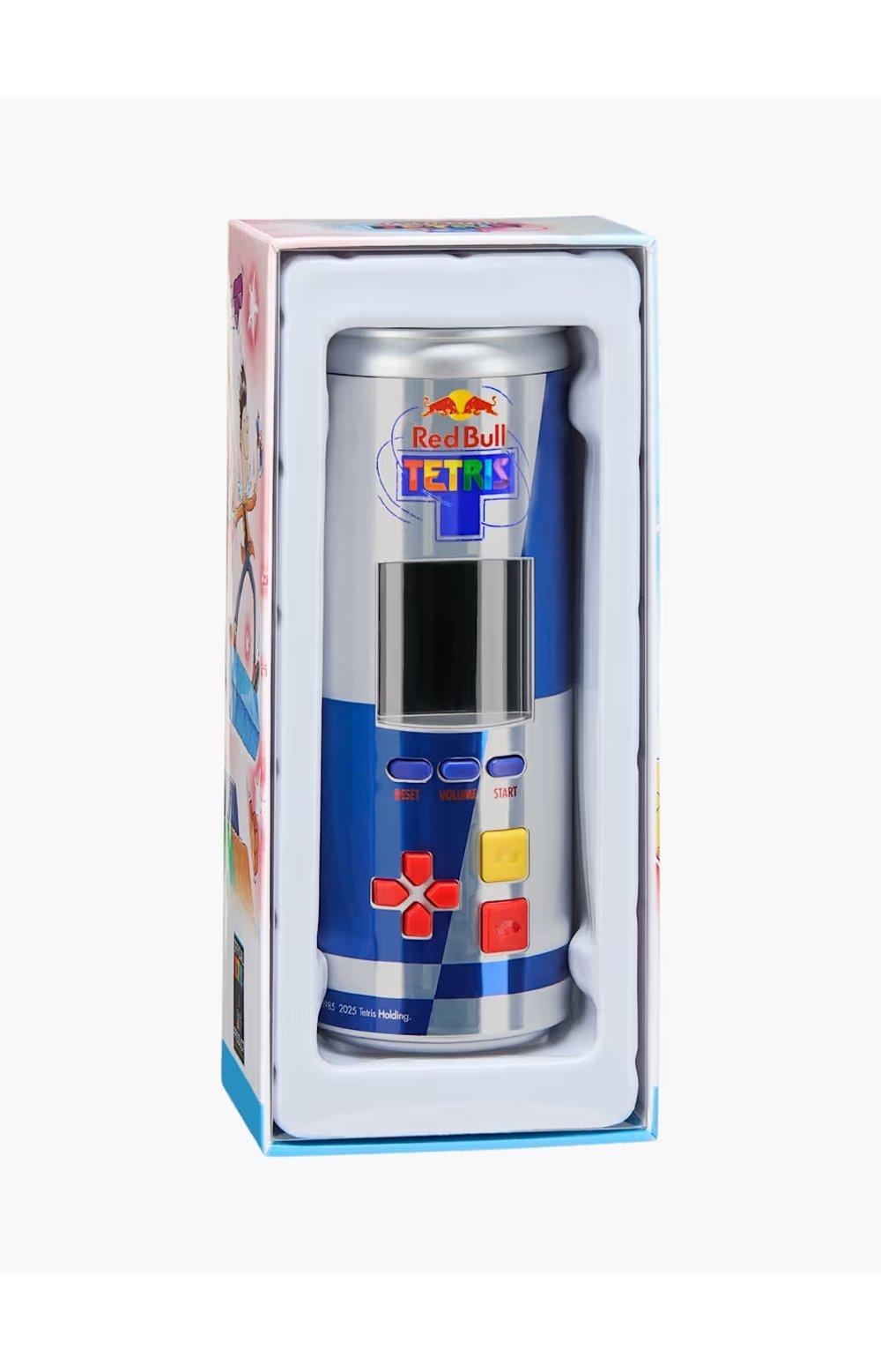 جهاز ألعاب محمول ريد بول تيتريس كان جيم، إصدار محدود بتعاون ريد بول × تيتريس، شاشة ملونة 1.55 بوصة، TETRIS-CAN-GAME – متعدد الألوان