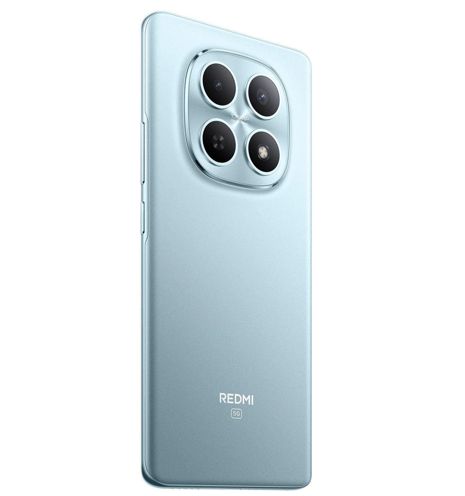 هاتف شاومي ريدمي نوت 15 فايف جي، سنابدراجون، 8 جيجا رام، 256 جيجا تخزين، شاشة أموليد 6.77 إنش – أزرق