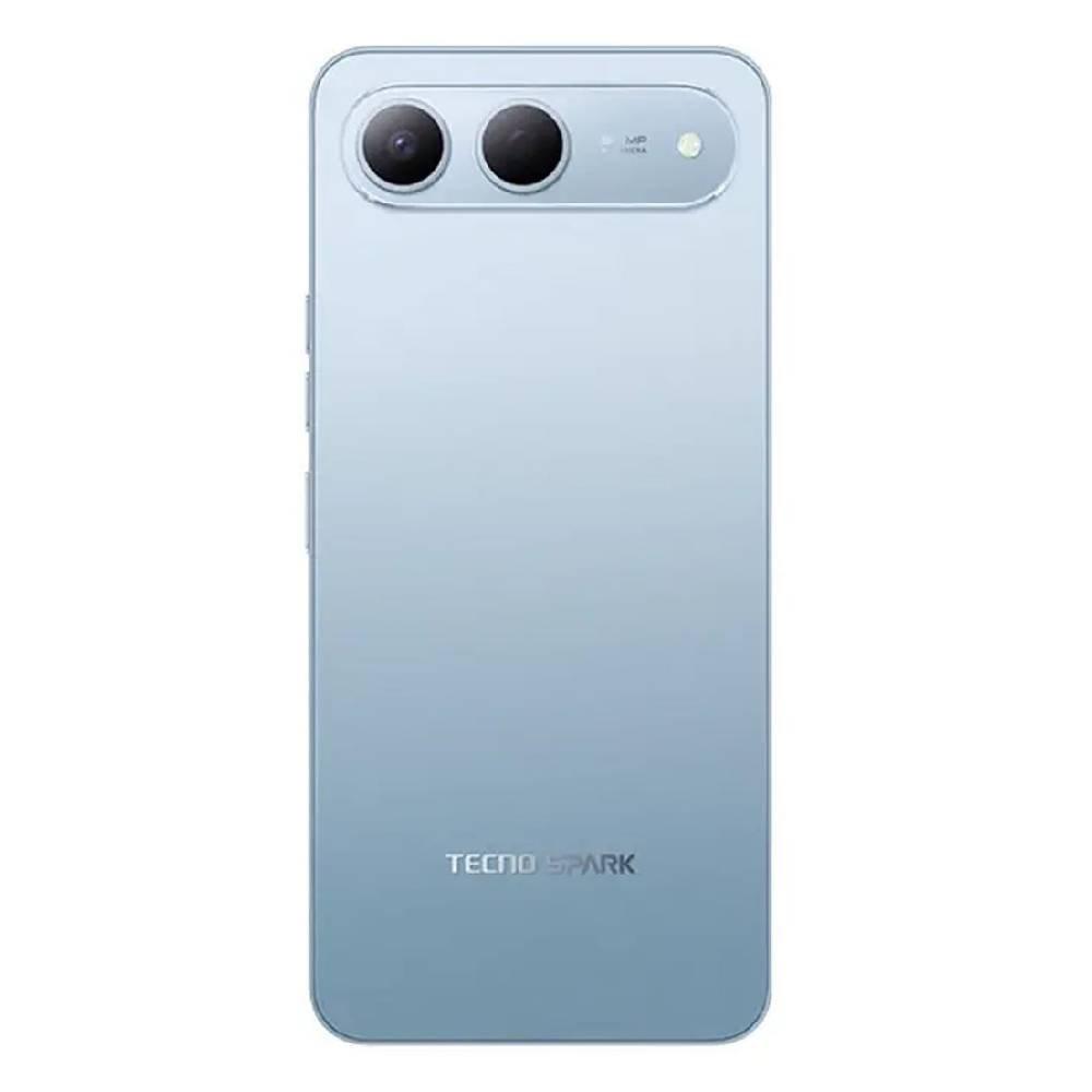 هاتف سبارك 40 5جي من تكنو، شاشة 6.75 بوصة، رام 4 جيجابايت، سعة 128 جيجابايت - أزرق