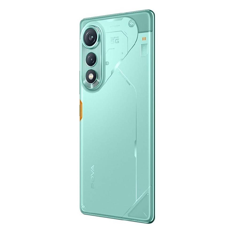 Tecno Pova Curve 5G Phone, 6.78", 8GB RAM, 256GB - Cyan