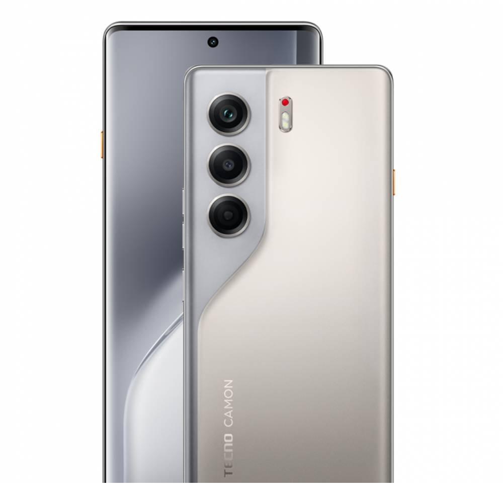 Tecno Camon 40 Pro 5G Phone, 6.78", 12GB RAM, 256GB - Titanium