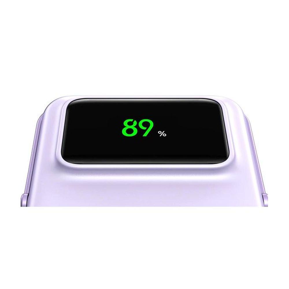 UGREEN Uno Magnetic Wireless Power Bank, 10000mAh, 20W, PB764-45337 - Purple.