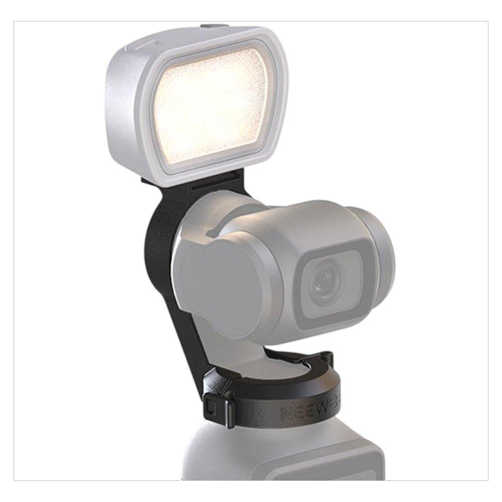 Neewer M21 Magnetic Auxiliary Light, LED Fill Light for DJI Osmo Pocket 3, 3 Color Modes, 3 Brightness Levels, 200mAh Battery, 10105786 – Grey