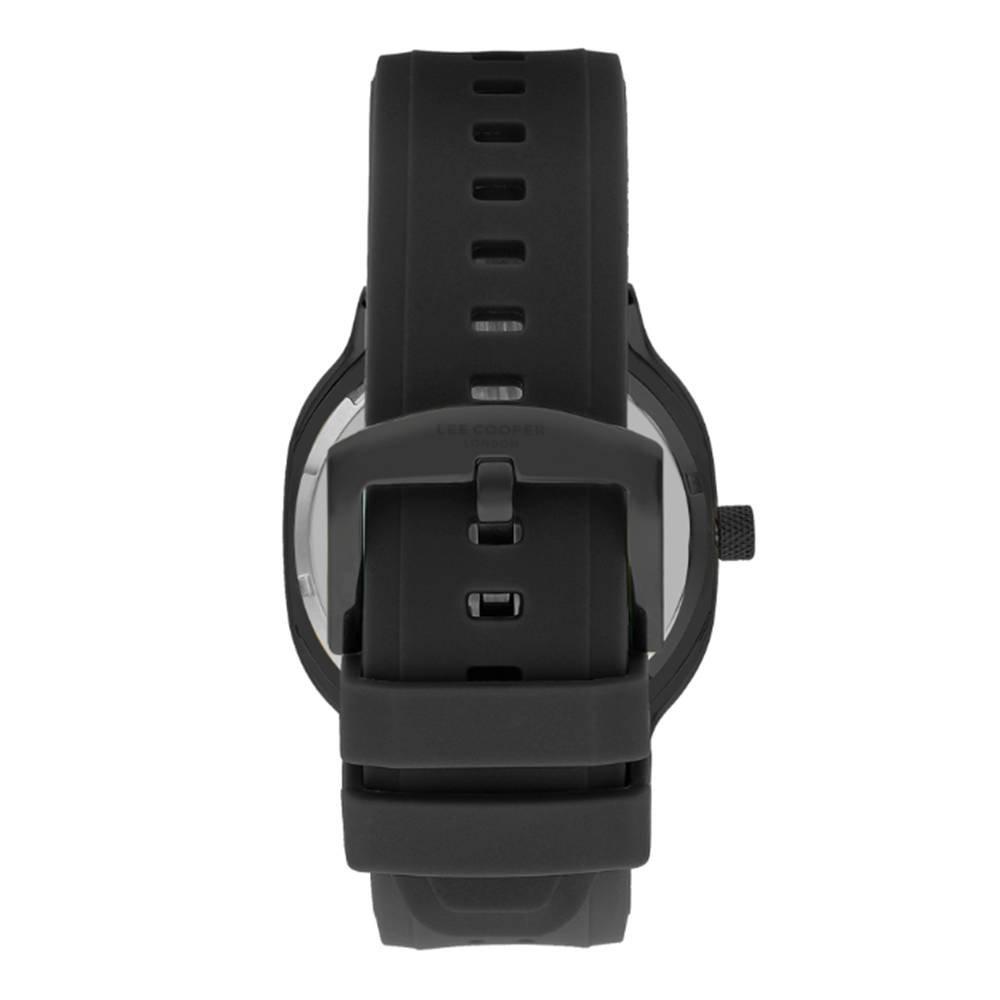 Lee Cooper Men's Analog Blue Dial Watch, LC07973.651 - Black 