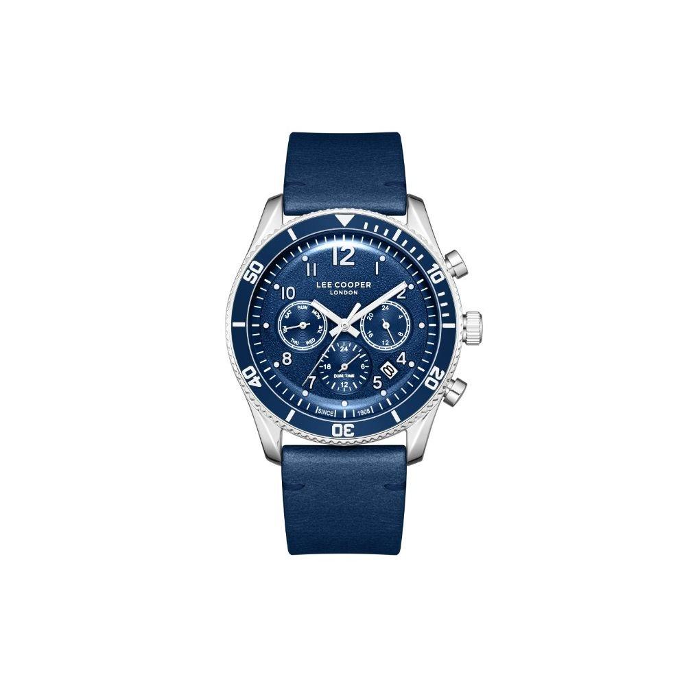 Lee Cooper Men's Multi Function Dark Blue Dial Watch - LC08260.399