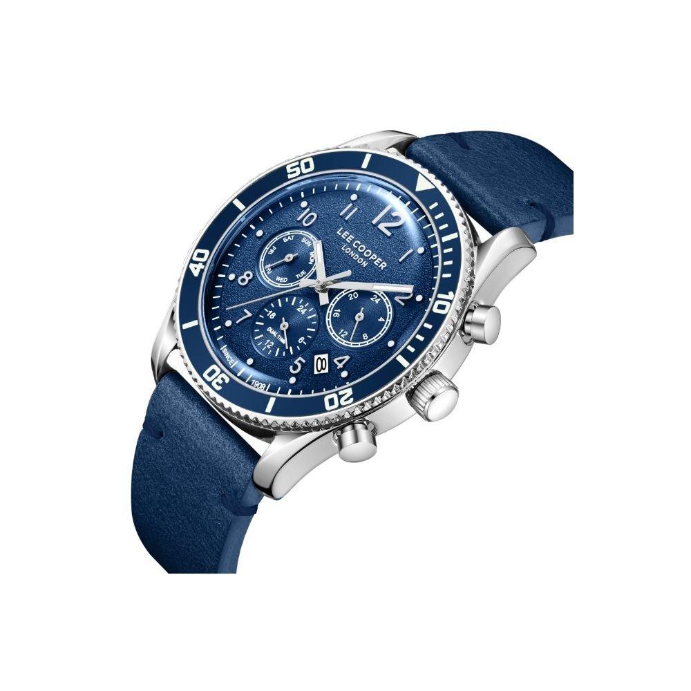 Lee Cooper Men's Multi Function Dark Blue Dial Watch - LC08260.399