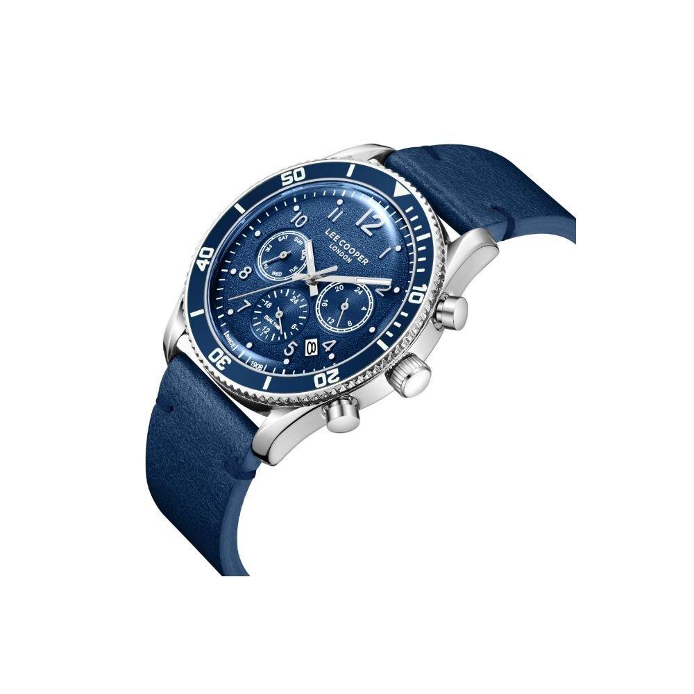Lee Cooper Men's Multi Function Dark Blue Dial Watch - LC08260.399