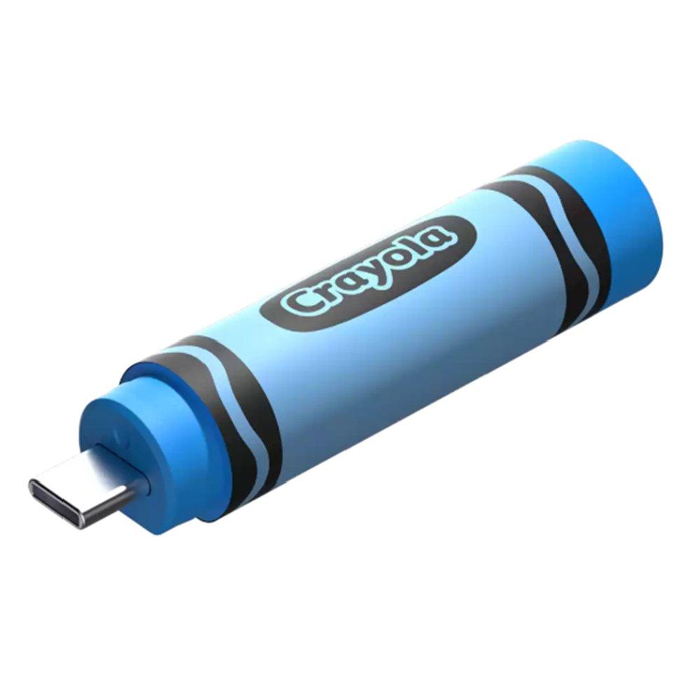 محرك أقراص فلاش سانديسك من كرايولا، منفذ يو اس بي سي، سعة 128 جيجابايت، SDCZIC-128G-G46B - أزرق