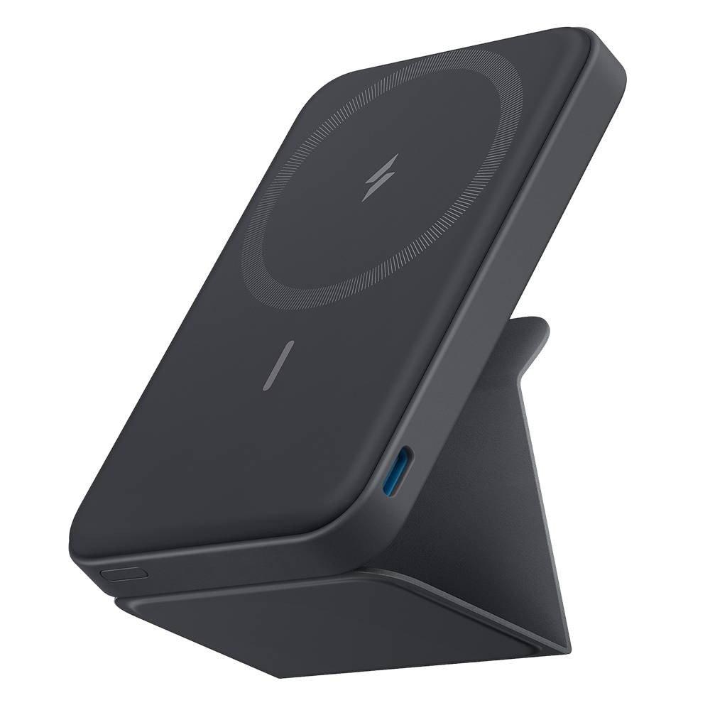 Anker 622 MagGo 5000mAh Power Bank, Magnetic Wireless Charger, A1614H13 - Black 