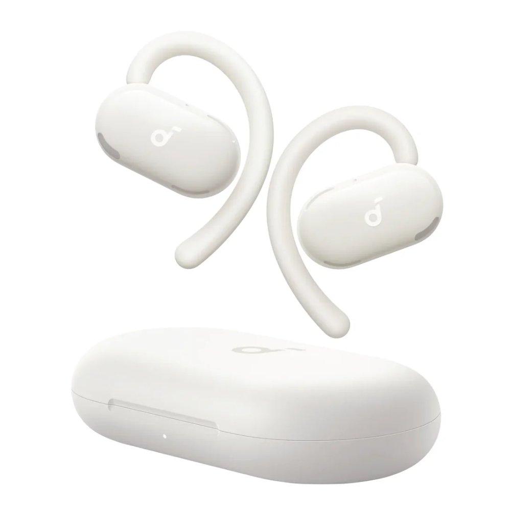 New Arrival Anker Soundcore V20i Open-Ear Earbuds, Bluetooth 5.4, A3876H21- White Split it your way
