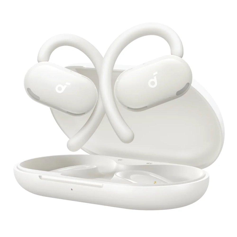 Anker Soundcore V20i Open-Ear Earbuds, Bluetooth 5.4, A3876H21- White