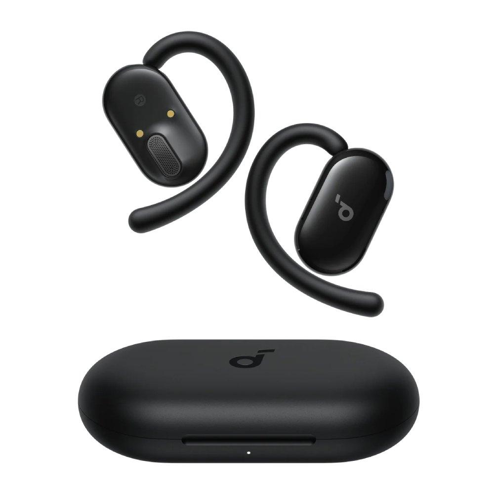 New Arrival Anker Soundcore V20i Open-Ear Earbuds, Bluetooth 5.4, A3876H11- Black Split it your way