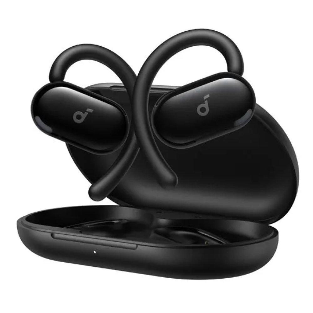 Anker Soundcore V20i Open-Ear Earbuds, Bluetooth 5.4, A3876H11- Black