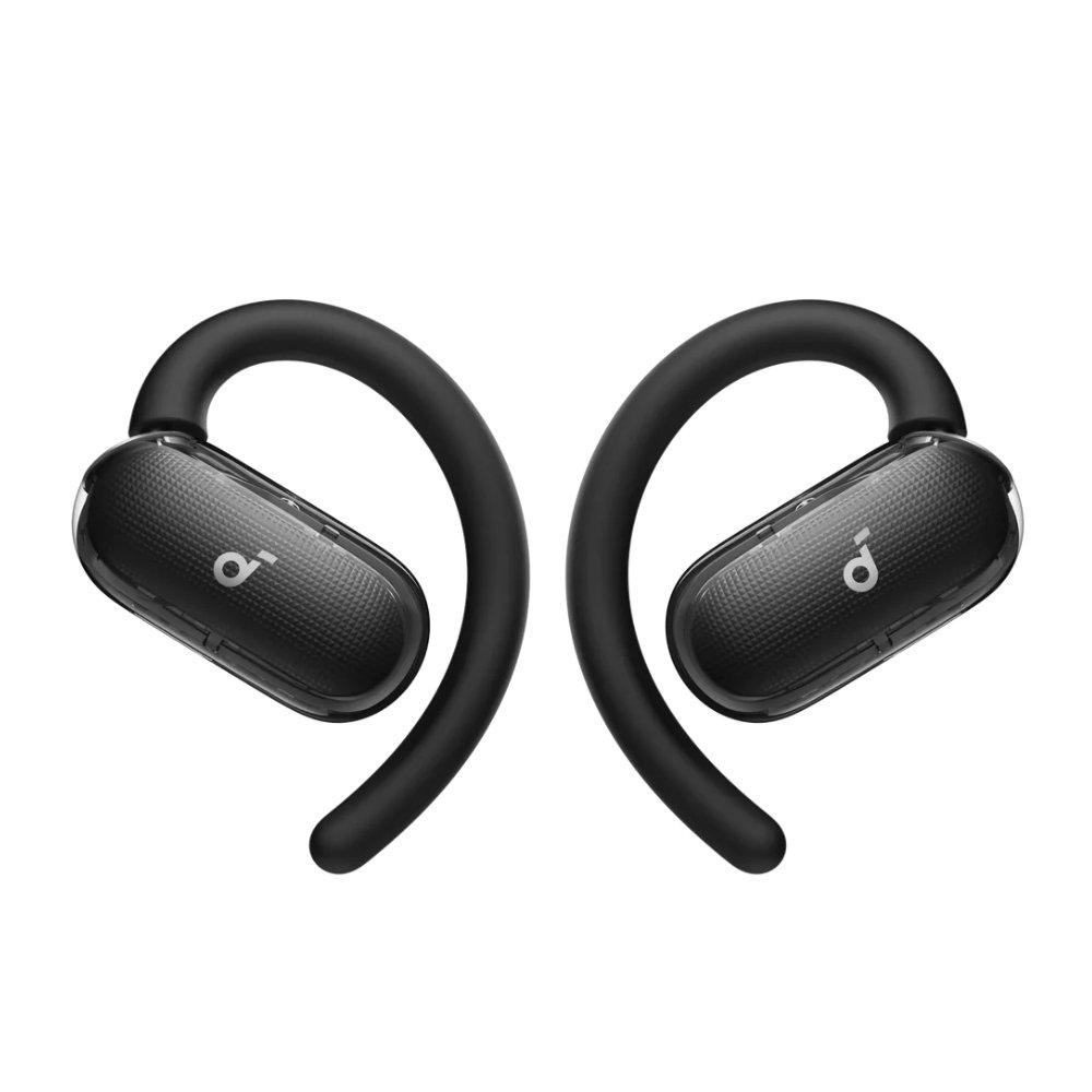 Anker Soundcore V40i Adjustable Open-Ear Earbuds, A3878H11 - Black