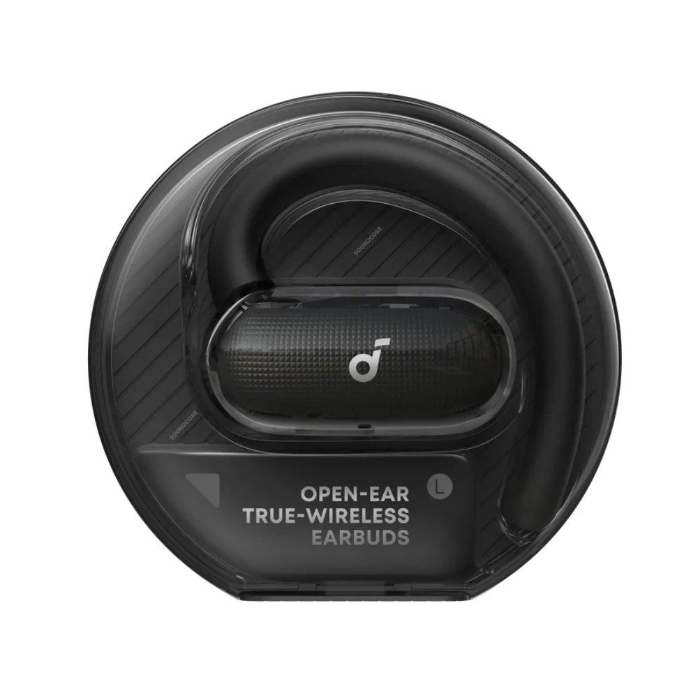 Anker Soundcore V40i Adjustable Open-Ear Earbuds, A3878H11 - Black