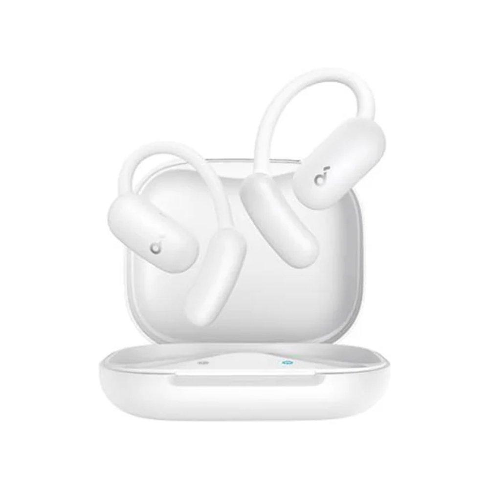 New Arrival Anker Soundcore AeroFit 2 Adjustable Open-Ear Earbuds, A3874H22, White Split it your way