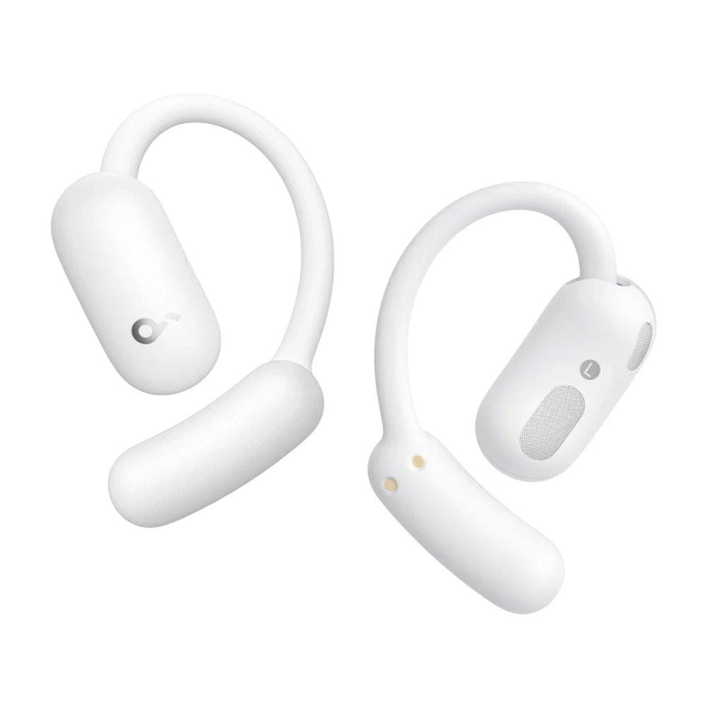 Anker Soundcore AeroFit 2 Adjustable Open-Ear Earbuds, A3874H22, White