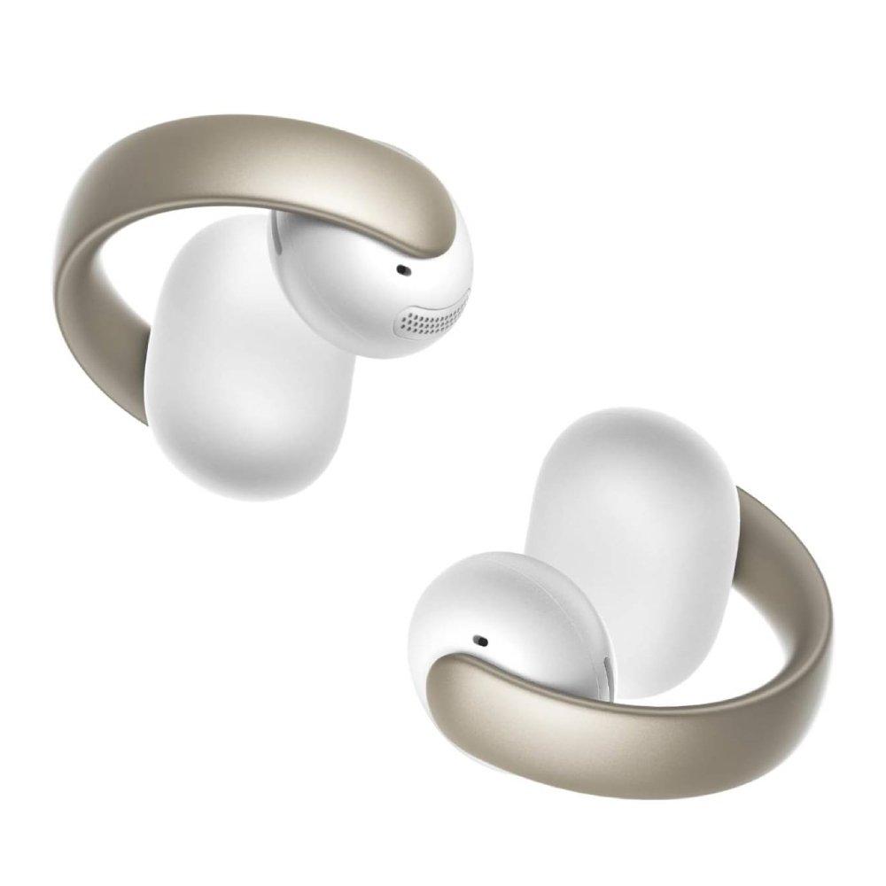 New Arrival Anker Soundcore AeroClip Open-Ear Clip-On Earbuds, AI-Enhanced Calls, A3388H21 – White Split it your way
