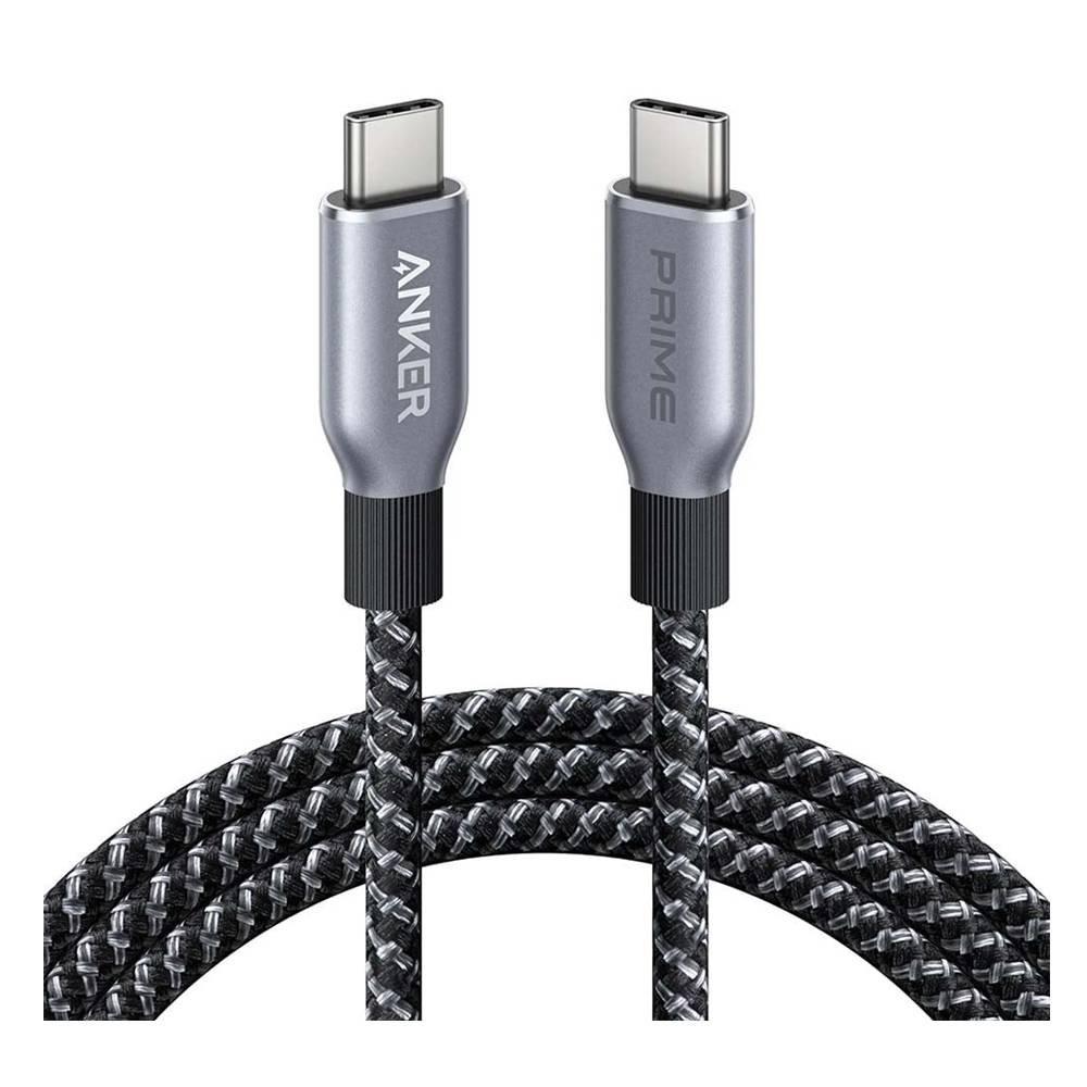 Anker Prime USB-C To USB-C 240W Braided Cable, A88E2012 - Black
