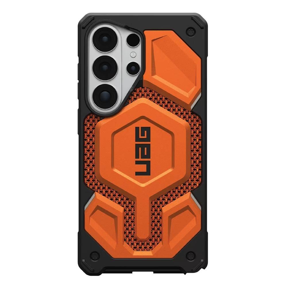 UAG S26 Ultra Monarch Pro Kevlar Magnetic Case – Kevlar Burnt Orange