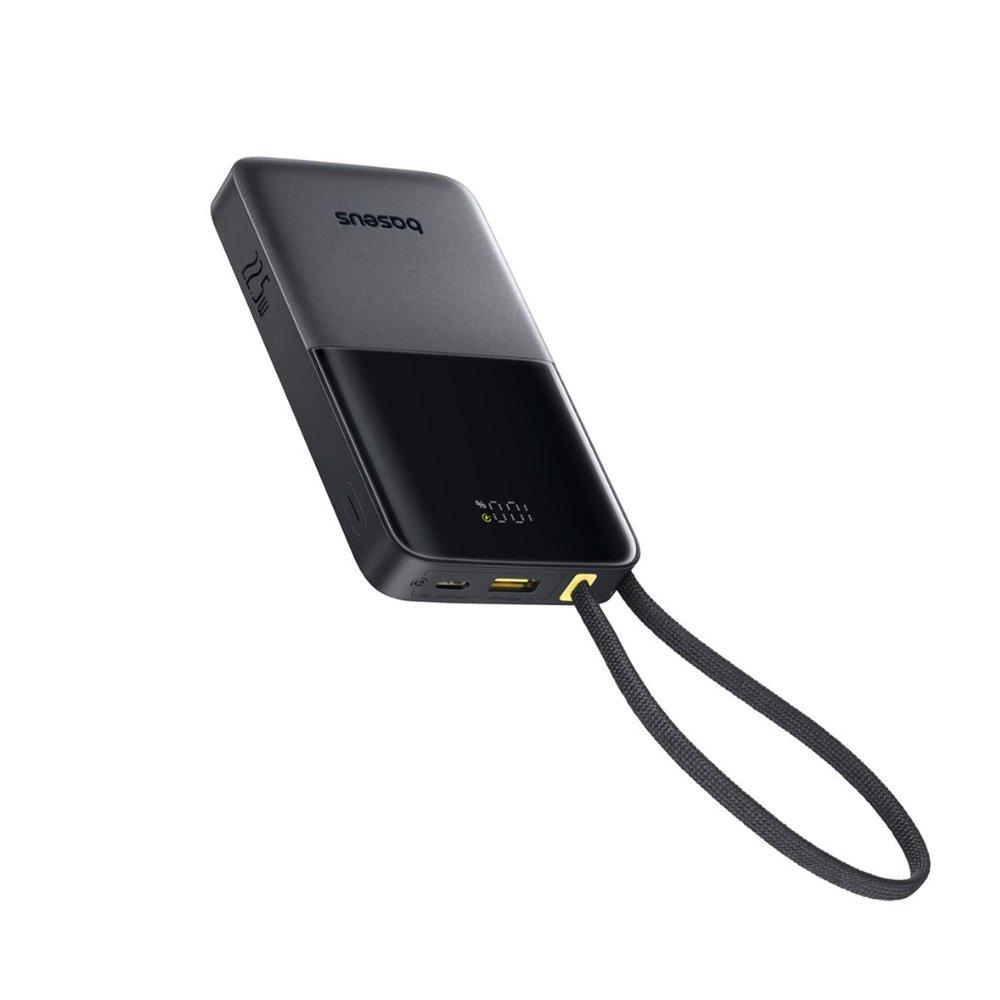 Baseus EnerFill FC51 Bipow2 Pro 10000mAh Power Bank, E0027600 – Black.