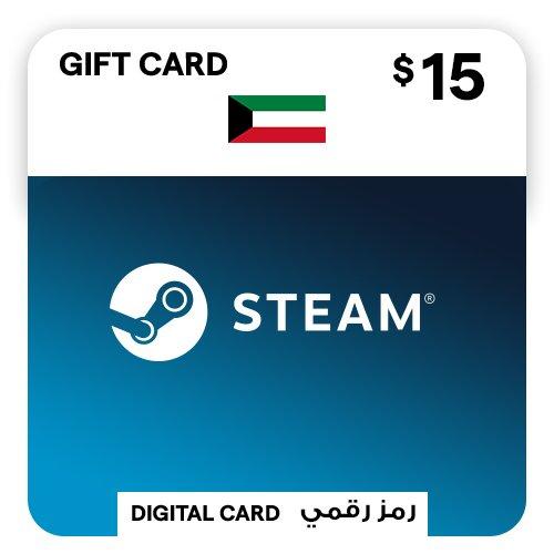 Steam Gift Card KWD 15 Kuwait
