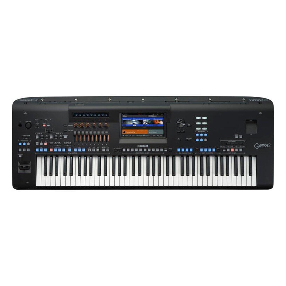 Yamaha Genos2 Arranger Workstation musical Keyboard, 76-Key, Bluetooth connection, GENOS2 - Black 