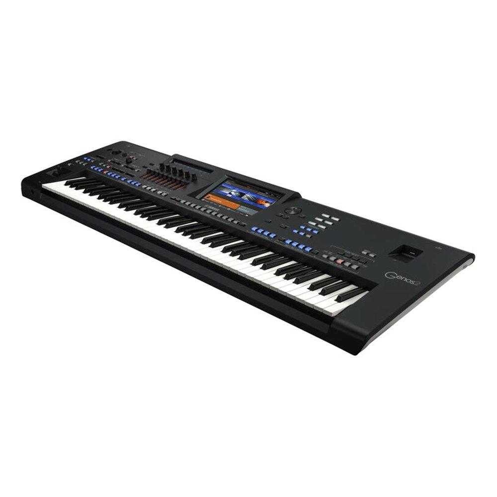 Yamaha Genos2 Arranger Workstation musical Keyboard, 76-Key, Bluetooth connection, GENOS2 - Black 