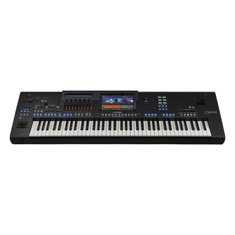Yamaha Genos2 Arranger Workstation musical Keyboard, 76-Key, Bluetooth connection, GENOS2 - Black 
