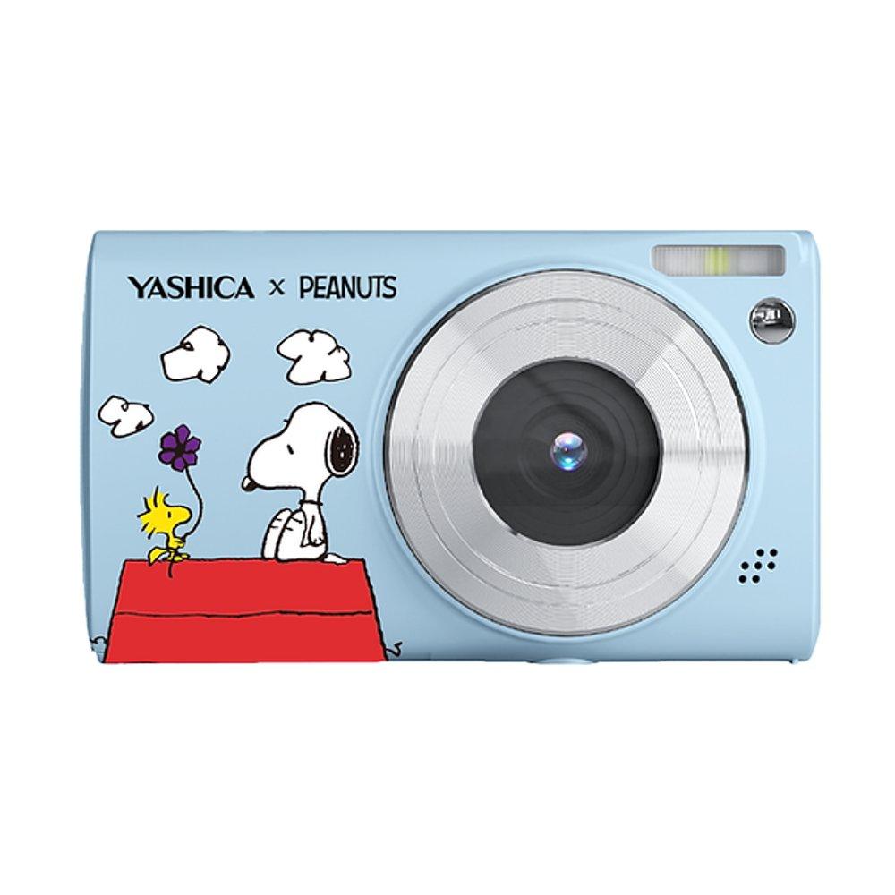 Yashica x Peanuts Instant Digital Camera, 12MP, YAS-DG10SP-BU - Snoopy Theme  