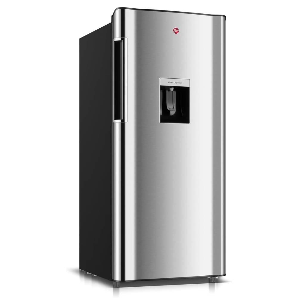 ثلاجة هوفر بباب واحد سعة 156 لترًا، 5.5 قدم مكعب، HSD-K195-S - فضي