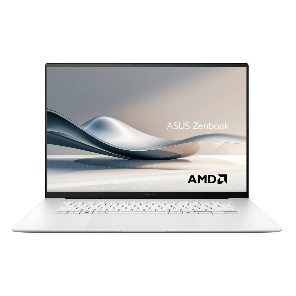 ASUS Zenbook S16 Laptop, AMD Ryzen AI 9, 32GB RAM, 2TB SSD, AMD Radeon Graphics, 16”, Windows 11 Home - Scandinavian White