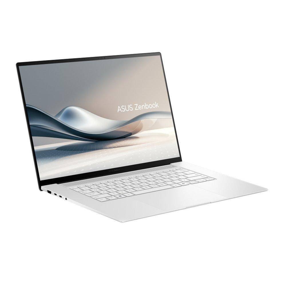 ASUS Zenbook S16 Laptop, AMD Ryzen AI 9, 32GB RAM, 2TB SSD, AMD Radeon Graphics, 16”, Windows 11 Home - Scandinavian White