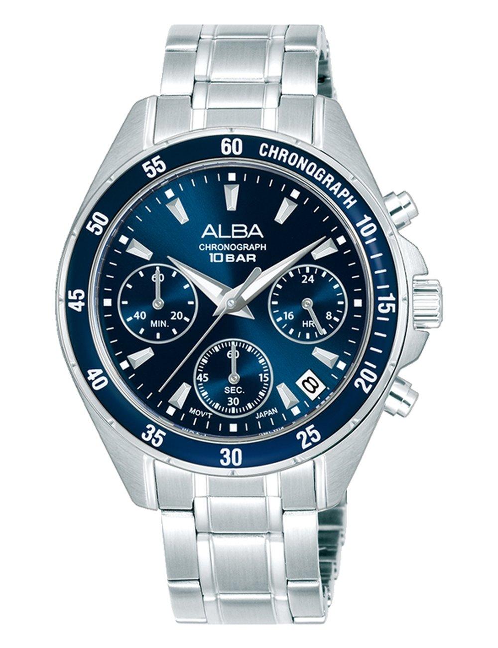 Alba Woman Watch, Analogue, Metal Strap, 32mm, AH7EY1X1 - Silver Bundle Set