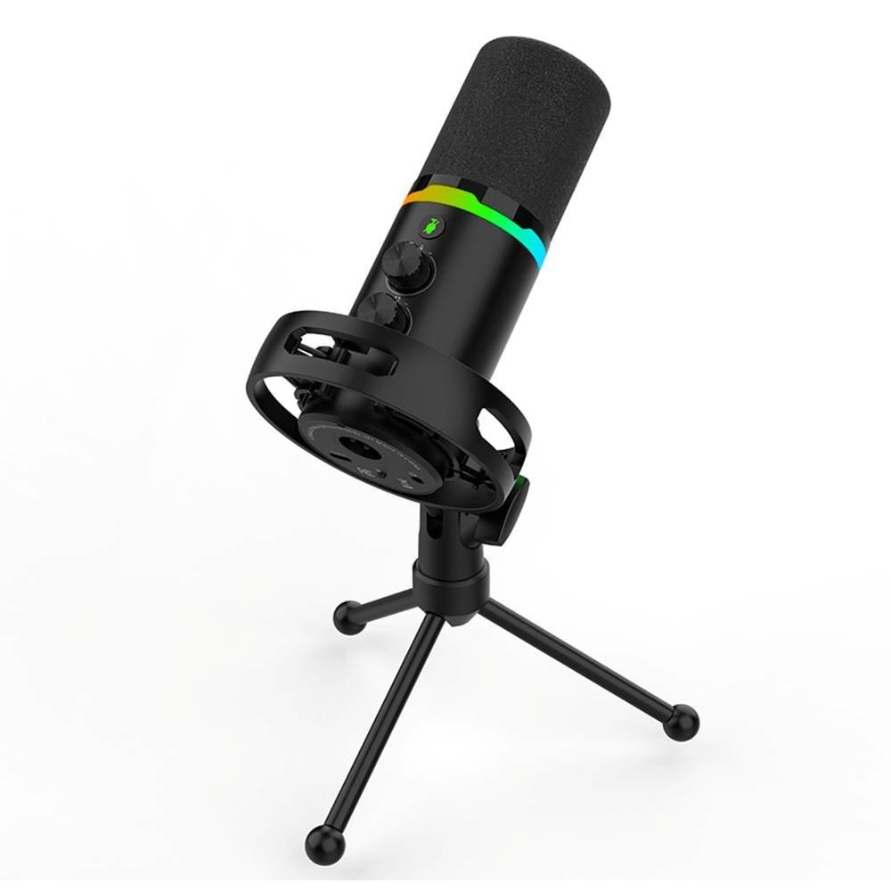 Sades Apex Owl SA-M02 RGB Dynamic Gaming Microphone - Black