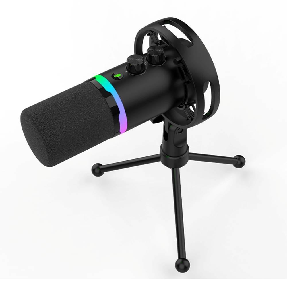 Sades Apex Owl SA-M02 RGB Dynamic Gaming Microphone - Black