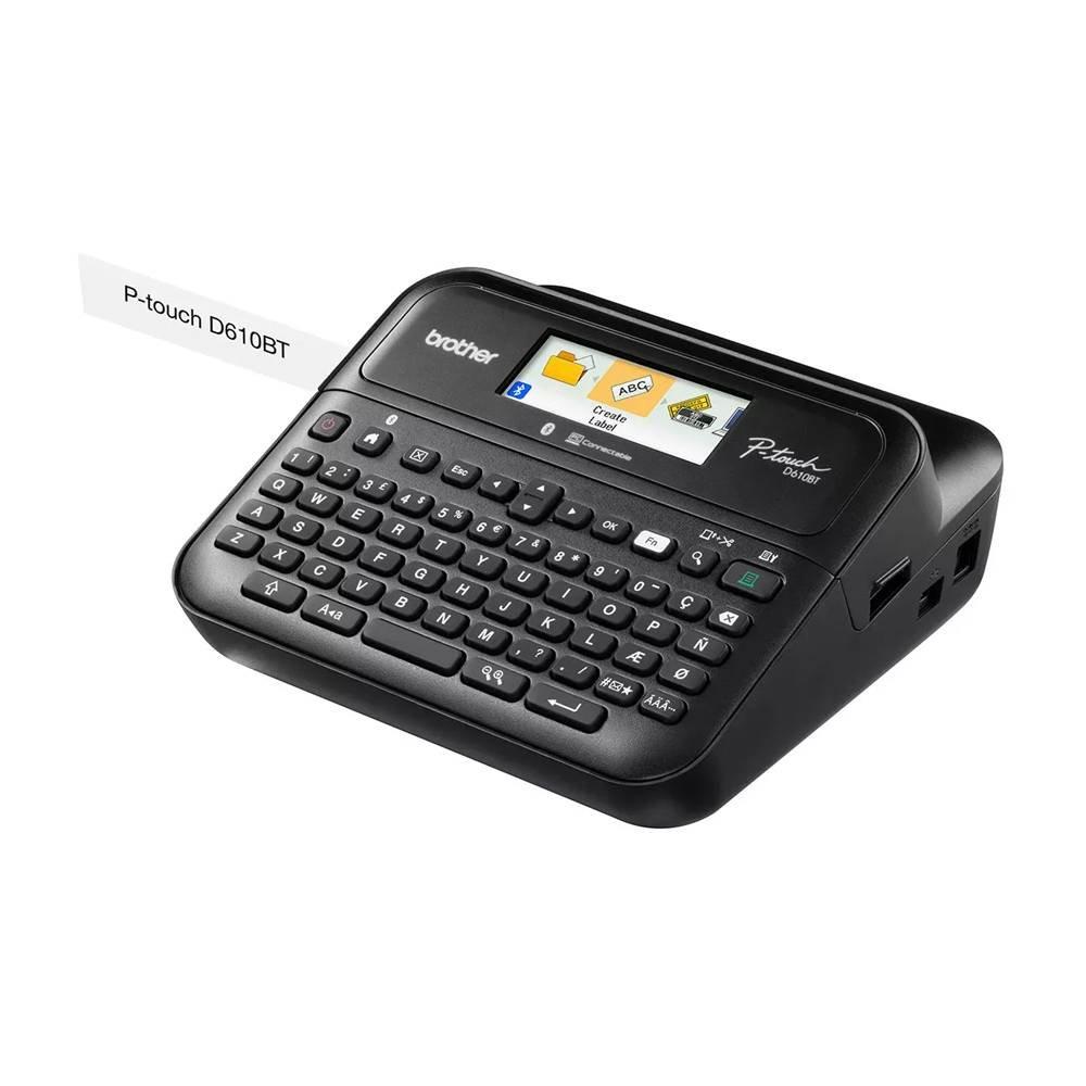 Brother Desktop Label Printer, PT-D610BT – Black