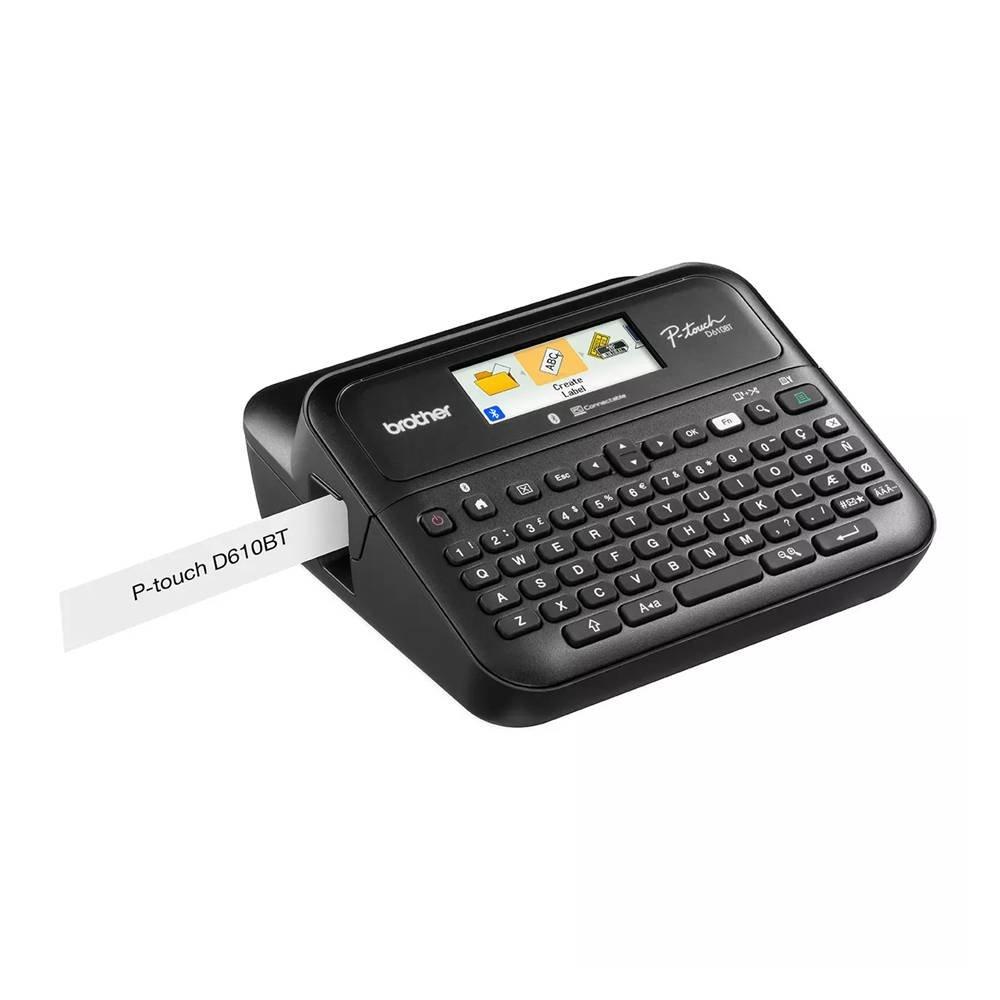 Brother Desktop Label Printer, PT-D610BT – Black