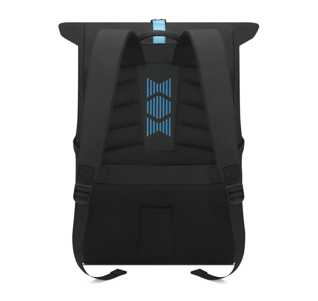 Lenovo IdeaPad Gaming Modern Backpack, Fits up to 16-inch Laptop, Water Resistant, Recycled Polyester, Travel Backpack, GX41H70101 – Black