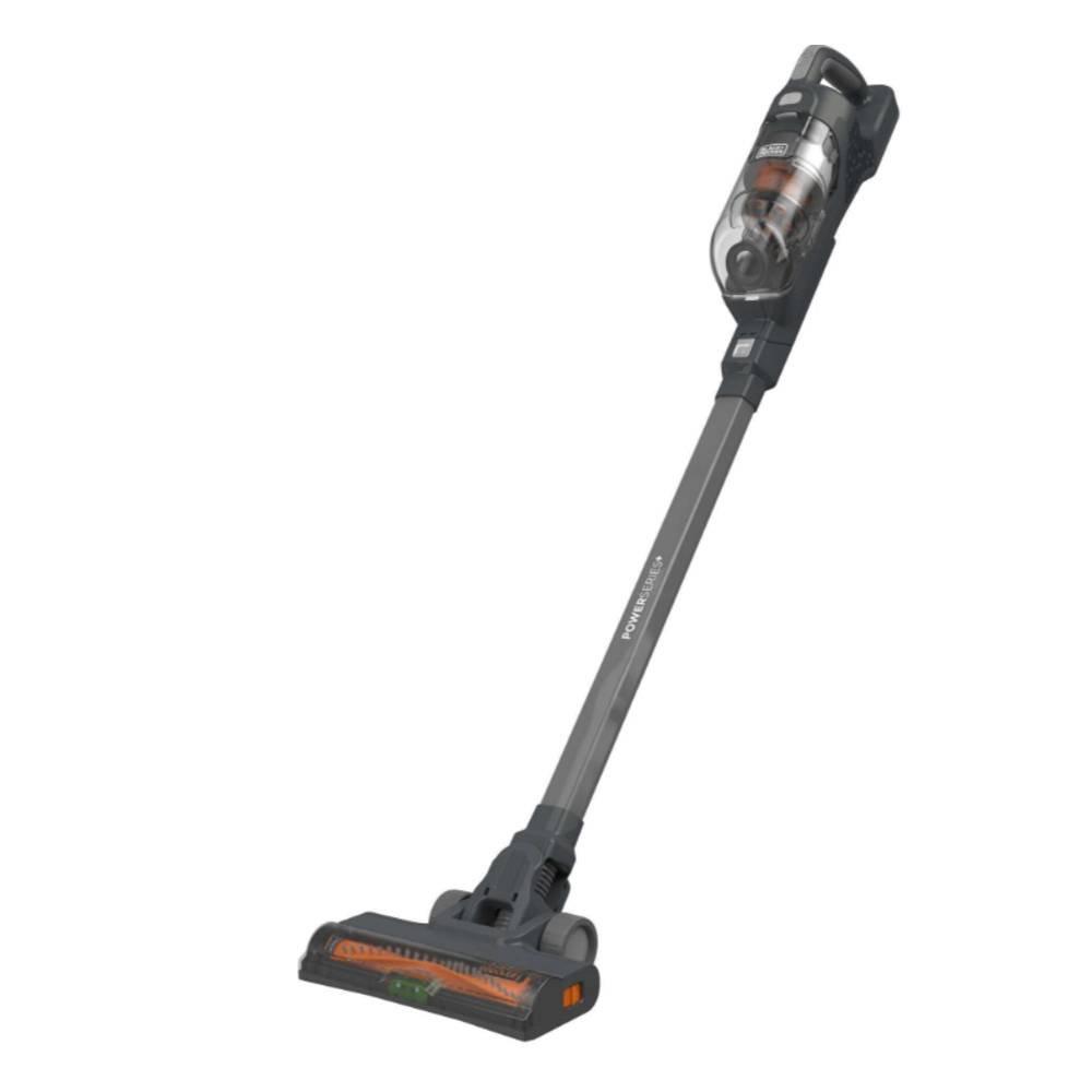 BLACK+DECKER 2-in-1 Cordless Stick Vacuum, 20V Max / 18V Nominal, 2Ah Battery, 44 min Runtime, BHFEA520J-GB – Black