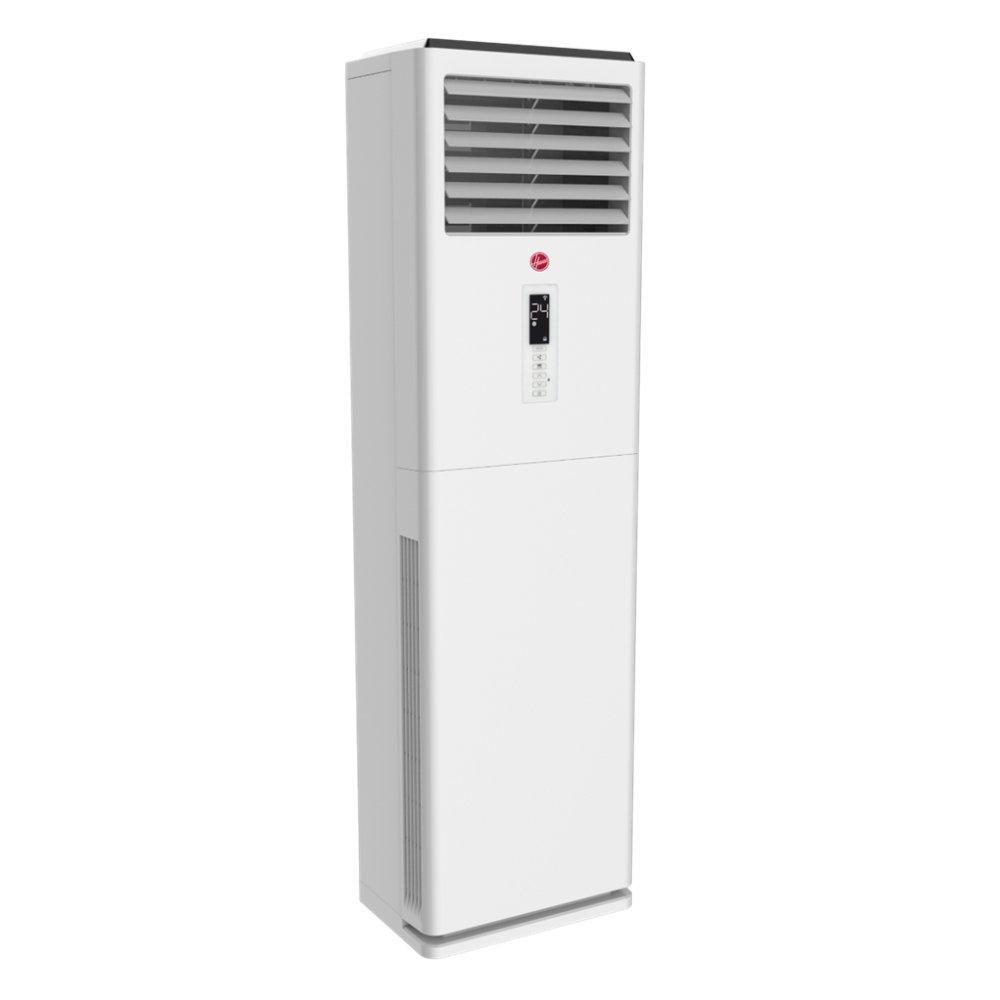 Hoover Floor Standing Air Conditioner, 48000 BTU T1 / 40800 BTU T4 Cooling Capacity, Rotary Compressor, R410A Refrigerant, HEPA Filter, Turbo Mode, HAF-SC48K – White